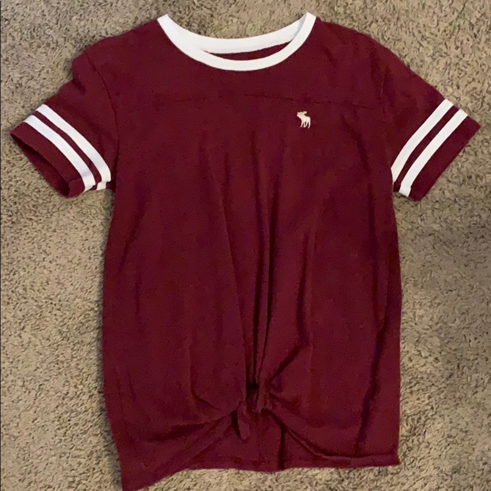Abercrombie tie shirt